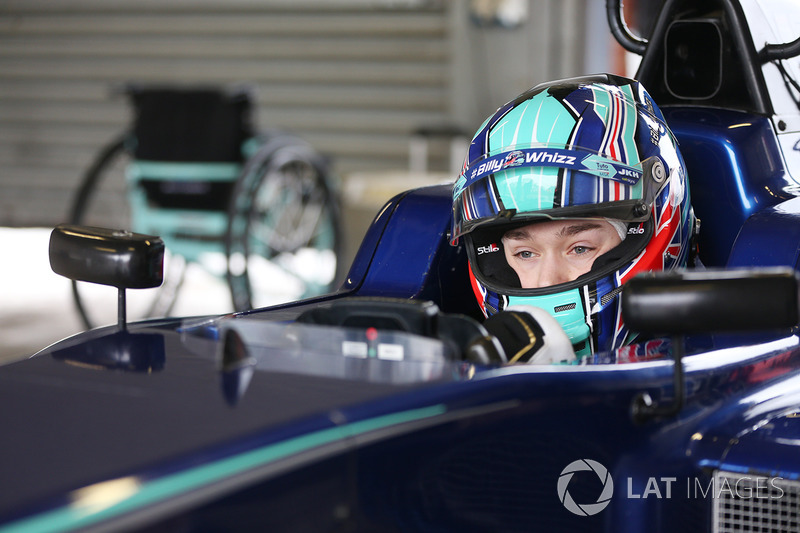 Billy Monger makes his single seater racing car comeback by testing a Carlin run MSV Formula 3 car