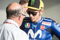 Valentino Rossi, Yamaha Factory Racing, Carmelo Ezpeleta, CEO Dorna Sports