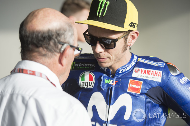 Valentino Rossi, Yamaha Factory Racing, Carmelo Ezpeleta, CEO de Dorna Sports
