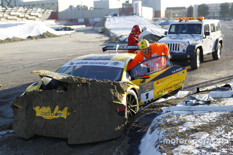 Incidente di Andrea Palma, Lamborghini Huracan ST