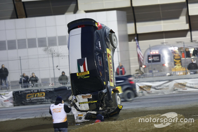 El accidente de Oliver Solberg, Ford Fiesta WRC