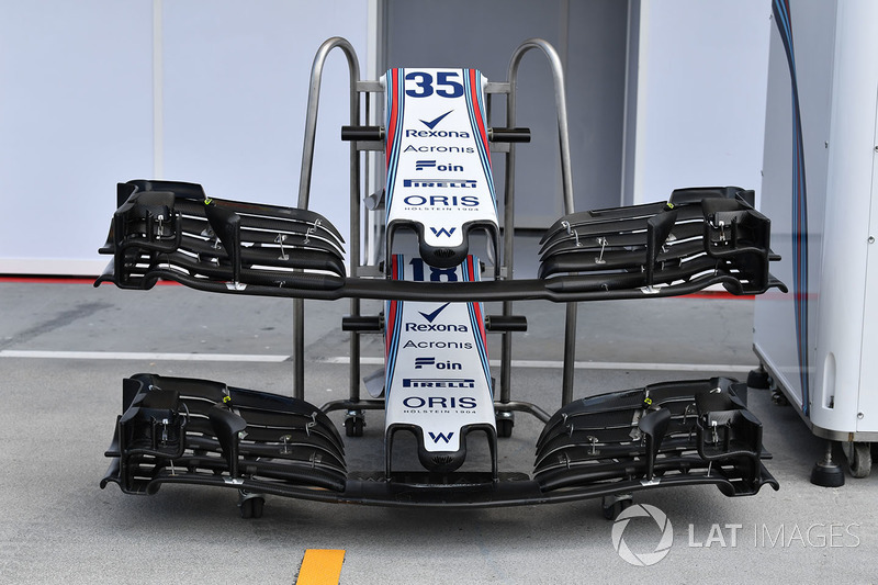 Williams FW41 nariz y alas delanteras