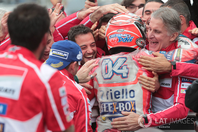 Racewinnaar Andrea Dovizioso, Ducati Team