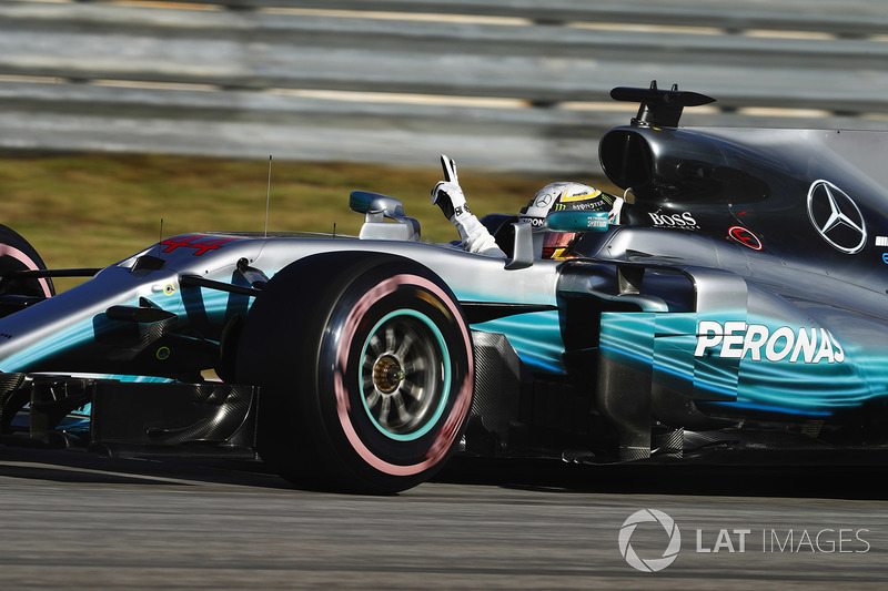 1. Lewis Hamilton, Mercedes AMG F1 W08