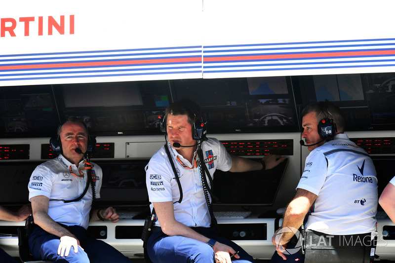 Paddy Lowe, Williams Technical Director, Rob Smedley, Williams Head of Vehicle Performance