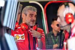 Maurizio Arrivabene, director del equipo Ferrari