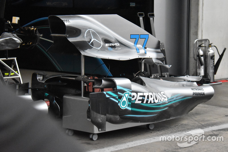 Mercedes AMG F1 W09 motor ve yan