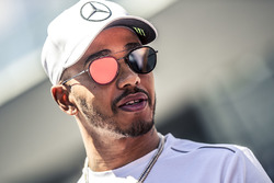 Lewis Hamilton, Mercedes-AMG F1 on the drivers parade