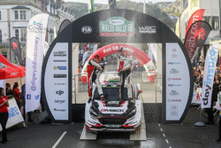 Les vainqueurs Elfyn Evans, Daniel Barritt, Ford Fiesta WRC, M-Sport