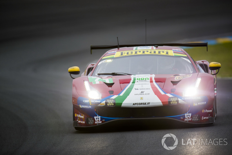 #71 AF Corse Ferrari 488 GTE EVO: Davide Rigon, Sam Bird, Miguel Molina