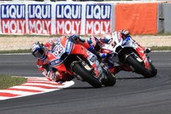 Andrea Dovizioso, Ducati Team, Danilo Petrucci, Pramac Racing