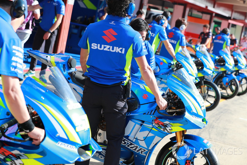 Bikes of Team Suzuki MotoGP