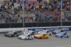 Brad Keselowski, Team Penske, Ford Fusion Miller Lite Joey Logano, Team Penske, Ford Fusion Shell