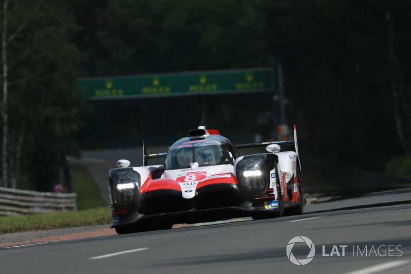 #8 Toyota Gazoo Racing Toyota TS050: Sébastien Buemi, Kazuki Nakajima, Fernando Alonso