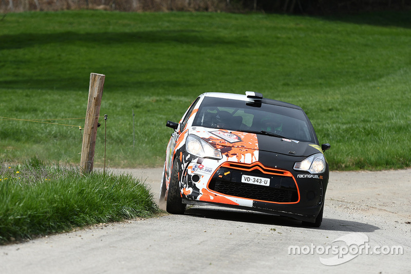 Jonathan Scheidegger, Luc Santonocito, Citroën DS3, Ecurie du Jorat