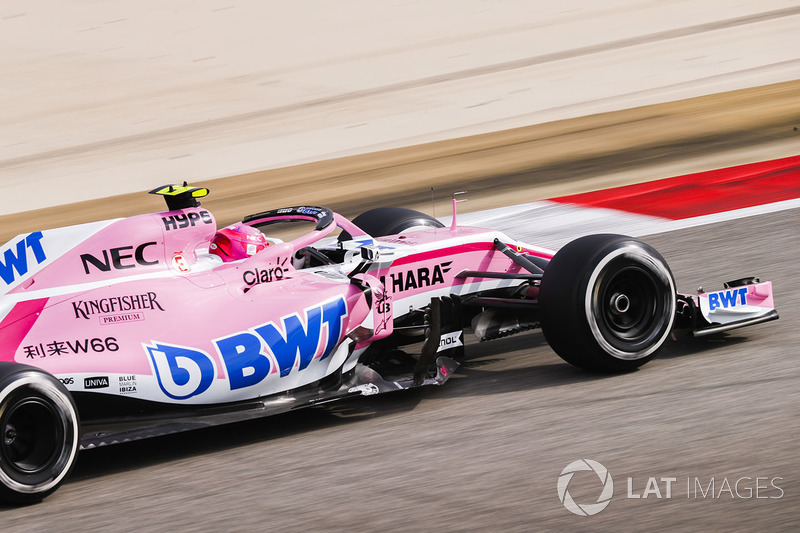 Esteban Ocon, Force India VJM11 Mercedes