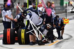 Команда Williams перед пит-стопом