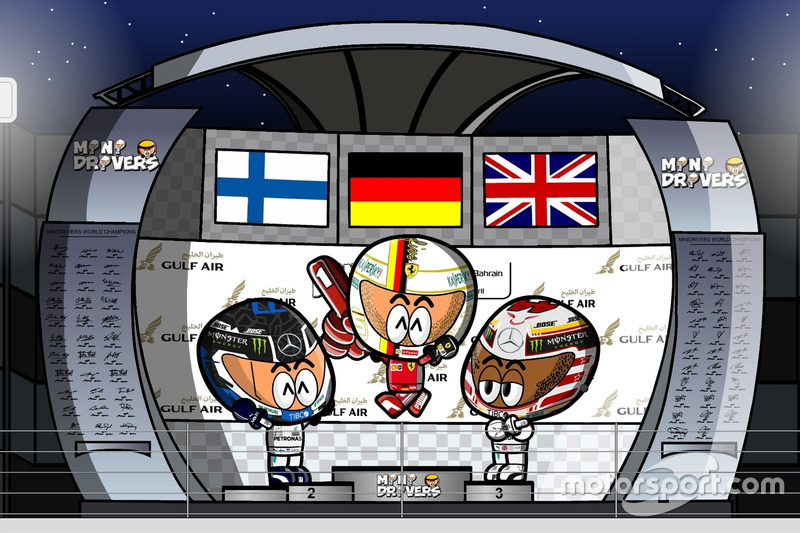 El GP de Bahrein de Fórmula 1 2018, por MiniDrivers