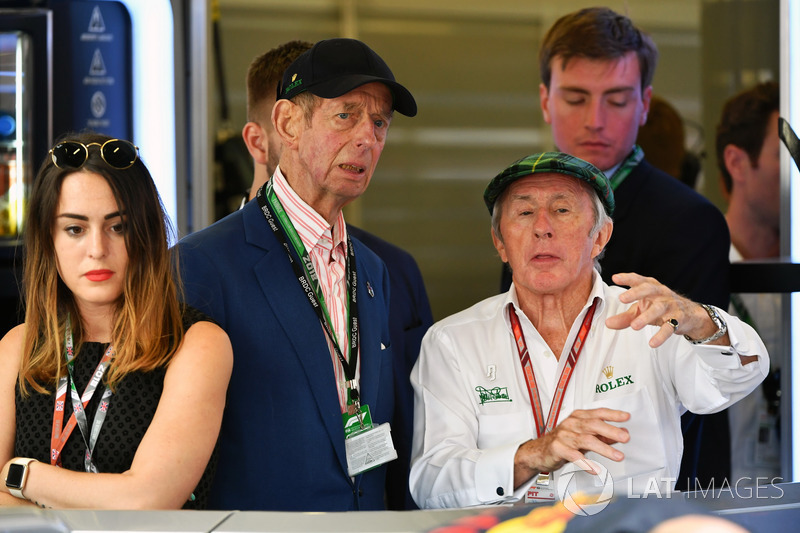 Jackie Stewart avec le Duc de Kent