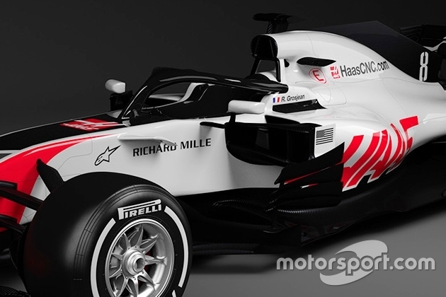 Haas VF-18 halo