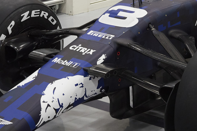 Dettaglio della Red Bull Racing RB14