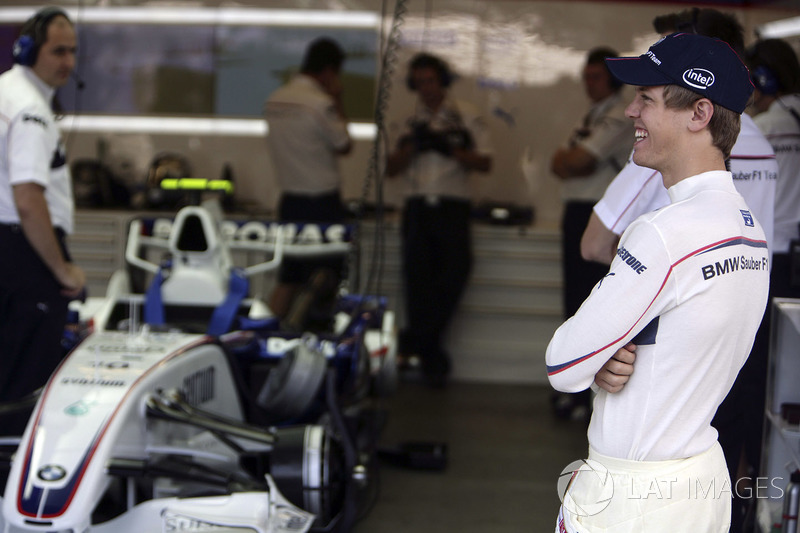 2007 год. Себастьян Феттель. 1 гонка в BMW Sauber