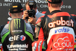 Jonathan Rea, Kawasaki Racing, Chaz Davies, Aruba.it Racing-Ducati SBK Team