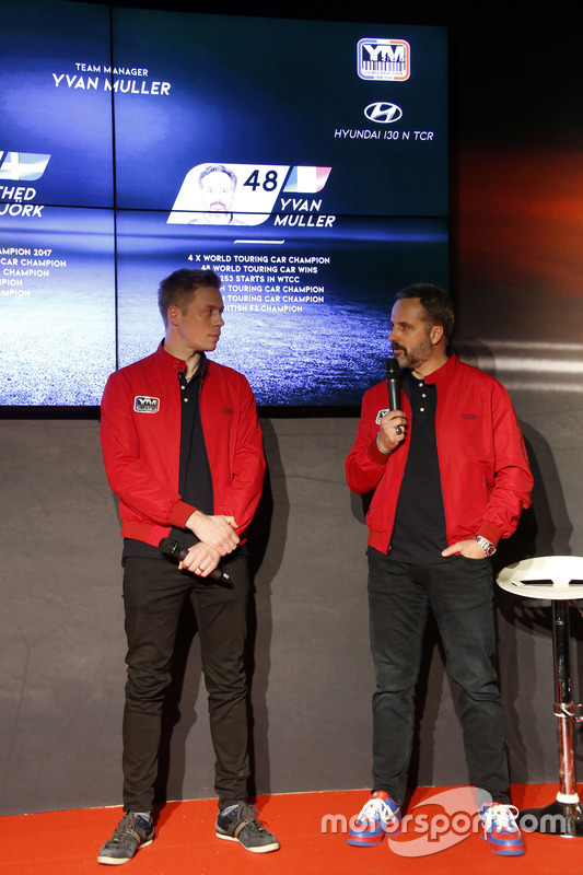 Thed Björk, Yvan Muller, Yvan Muller Racing