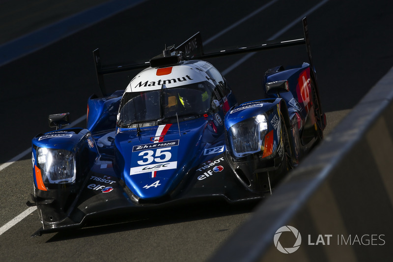 Третье место LMP2: Signatech Alpine №35