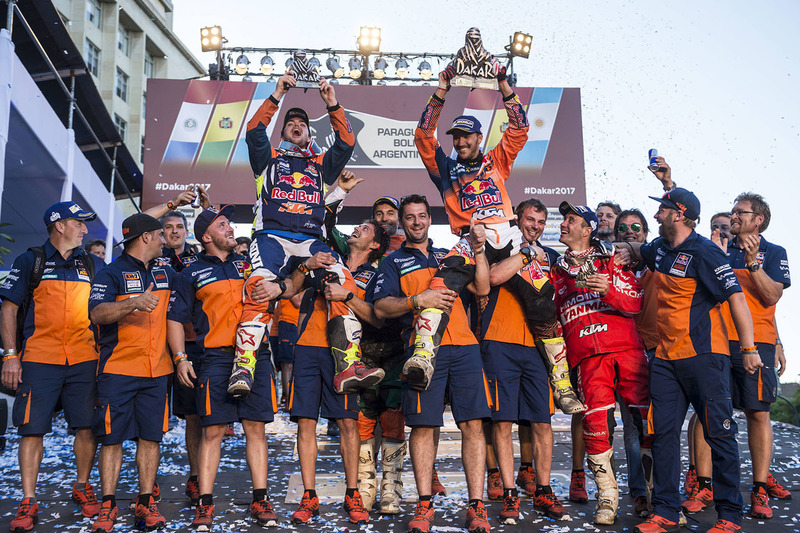 Matthias Walkner, Red Bull KTM Factory Racing, Sam Sunderland, Red Bull KTM Factory Racing