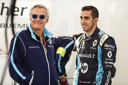 Jean Paul Driot avec Sébastien Buemi, Renault e.Dams