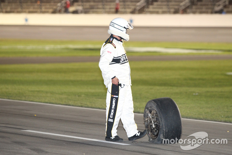 Timothy Peters, Chevrolet Silverado restos del coche