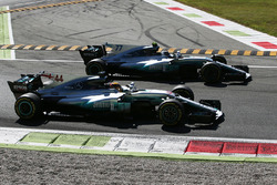 Sieger Lewis Hamilton, Mercedes AMG F1 W08, 2. Valtteri Bottas, Mercedes AMG F1 W08