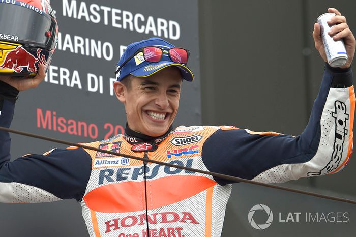Ganador de la carrera, Marc Marquez, Repsol Honda Team
