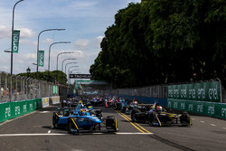 Sébastien Buemi, Renault e.Dams et Jean-Eric Vergne, Techeetah