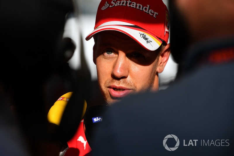 Sebastian Vettel, Ferrari after Q1