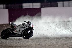 Crash; Karel Abraham, Aspar Racing Team