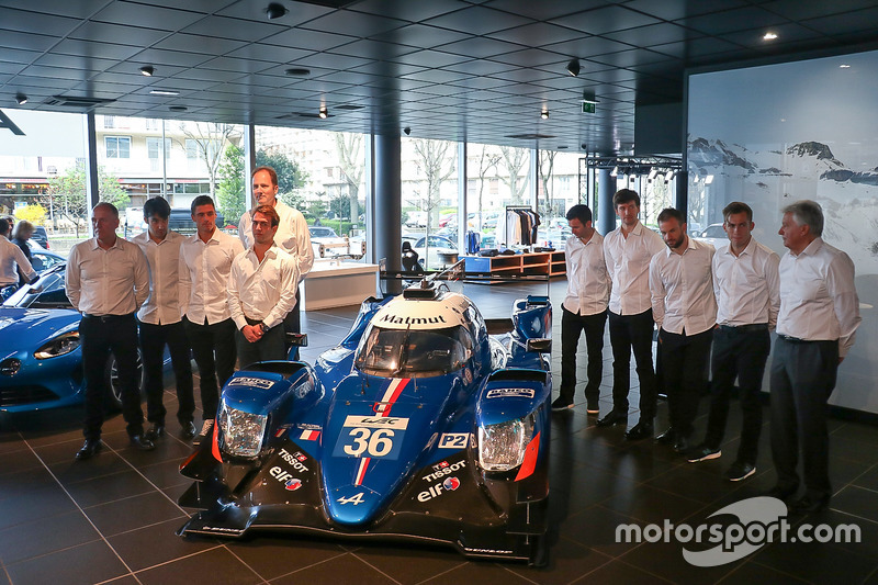 Signatech Alpine A470 unveil