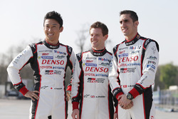 Kazuki Nakajima, Anthony Davidson, Sebastien Buemi, Toyota Racing