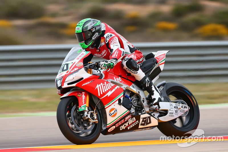 Eugene Laverty, Milwaukee Aprilia World Superbike Team
