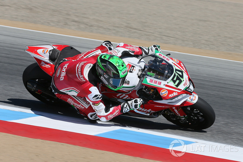 Eugene Laverty, Milwaukee Aprilia