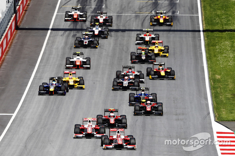 Start: Charles Leclerc, PREMA Powerteam leads