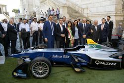 Presentación del ePrix de Roma en presencia del alcalde de Roma Virgina Raggi