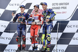 Maverick Viñales, Yamaha Factory Racing, Andrea Dovizioso, Ducati Team, Valentino Rossi, Yamaha Fact