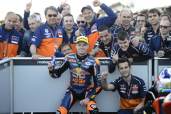 Le vainqueur Brad Binder, Red Bull KTM Ajo, KTM