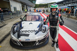 Race winner #911 Herberth Motorsport Porsche 991 GT3 R: Daniel Allemann