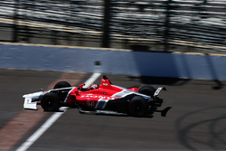 Oriol Servia testing the 2018 Honda IndyCar