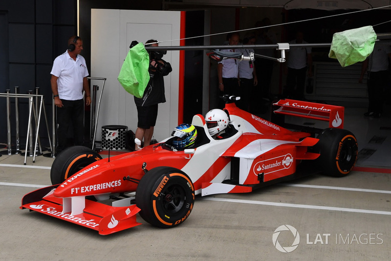 Zsolt Baumgartner, F1 Experiences 2-Seater driver
