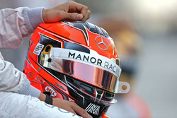 Le casque d'Esteban Ocon, Manor Racing