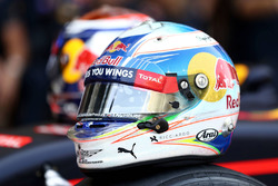 Le casque de Daniel Ricciardo, Red Bull Racing